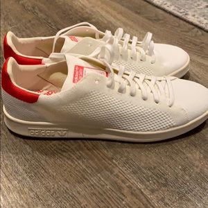 Adidas Stan Smith Primeknit - Red/White